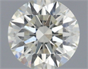 Natural Diamond 0.40 Carats, Round with Excellent Cut, I Color, VS2 Clarity and Certified by IGI