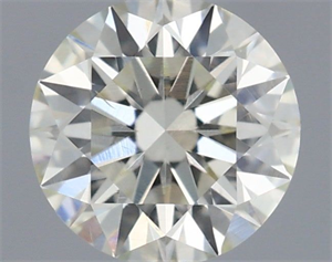 Picture of Natural Diamond 0.40 Carats, Round with Excellent Cut, I Color, VS2 Clarity and Certified by IGI