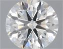 Natural Diamond 0.40 Carats, Round with Excellent Cut, H Color, SI1 Clarity and Certified by IGI