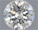 Natural Diamond 0.42 Carats, Round with Excellent Cut, H Color, SI1 Clarity and Certified by IGI
