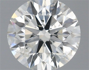Picture of Natural Diamond 0.40 Carats, Round with Excellent Cut, H Color, SI2 Clarity and Certified by IGI