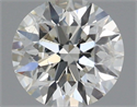 Natural Diamond 0.40 Carats, Round with Excellent Cut, H Color, SI2 Clarity and Certified by IGI