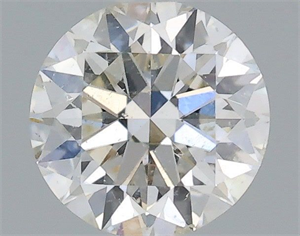 Picture of Natural Diamond 0.40 Carats, Round with Excellent Cut, H Color, SI2 Clarity and Certified by IGI
