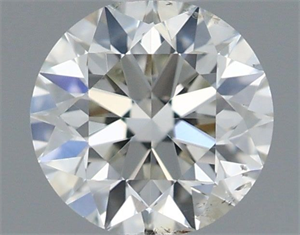 Picture of Natural Diamond 0.40 Carats, Round with Excellent Cut, H Color, SI2 Clarity and Certified by IGI