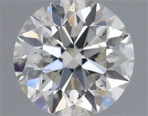 Foto Diamante Natural 0.40 quilates, Redondo , Color H, claridad SI2 y certificado IGI de