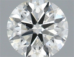 Foto Diamante Natural 0.40 quilates, Redondo , Color H, claridad SI2 y certificado IGI de