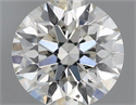 Natural Diamond 0.40 Carats, Round with Excellent Cut, H Color, SI2 Clarity and Certified by IGI