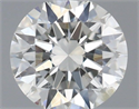 Natural Diamond 0.40 Carats, Round with Excellent Cut, H Color, SI2 Clarity and Certified by IGI