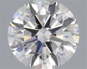 Foto Diamante Natural 0.40 quilates, Redondo , Color H, claridad SI2 y certificado IGI de