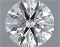 Natural Diamond 0.40 Carats, Round with Excellent Cut, H Color, SI2 Clarity and Certified by IGI