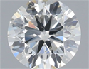 Natural Diamond 0.40 Carats, Round with Excellent Cut, H Color, SI2 Clarity and Certified by IGI