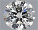Natural Diamond 0.43 Carats, Round with Excellent Cut, H Color, SI2 Clarity and Certified by IGI
