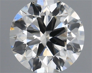 Picture of Natural Diamond 0.40 Carats, Round with Excellent Cut, H Color, SI2 Clarity and Certified by IGI