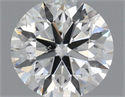 Natural Diamond 0.40 Carats, Round with Excellent Cut, H Color, SI2 Clarity and Certified by IGI