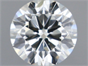 Diamante Natural 0.41 quilates, Redondo , Color H, claridad SI2 y certificado IGI