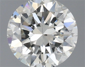 Foto Diamante Natural 0.40 quilates, Redondo , Color H, claridad SI2 y certificado IGI de