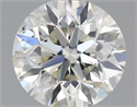 Natural Diamond 0.40 Carats, Round with Very Good Cut, H Color, SI2 Clarity and Certified by IGI