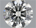 Natural Diamond 0.40 Carats, Round with Excellent Cut, I Color, SI1 Clarity and Certified by IGI