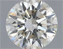 Natural Diamond 0.40 Carats, Round with Excellent Cut, I Color, SI1 Clarity and Certified by IGI