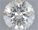 Natural Diamond 0.44 Carats, Round with Excellent Cut, I Color, SI1 Clarity and Certified by IGI