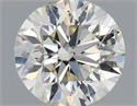 Natural Diamond 0.40 Carats, Round with Excellent Cut, I Color, SI2 Clarity and Certified by IGI