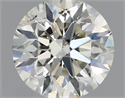 Natural Diamond 0.40 Carats, Round with Excellent Cut, I Color, SI2 Clarity and Certified by IGI