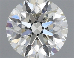 Foto Diamante Natural 0.40 quilates, Redondo , Color I, claridad SI2 y certificado IGI de