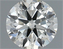 Natural Diamond 0.40 Carats, Round with Excellent Cut, I Color, SI2 Clarity and Certified by IGI