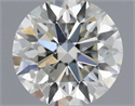 Natural Diamond 0.41 Carats, Round with Excellent Cut, I Color, SI2 Clarity and Certified by IGI