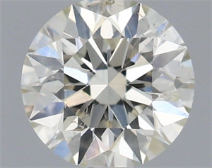 Picture of Natural Diamond 0.41 Carats, Round with Excellent Cut, I Color, SI2 Clarity and Certified by IGI