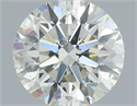 Natural Diamond 0.40 Carats, Round with Excellent Cut, I Color, SI2 Clarity and Certified by IGI