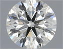 Natural Diamond 0.40 Carats, Round with Excellent Cut, I Color, SI2 Clarity and Certified by IGI