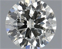 Natural Diamond 0.40 Carats, Round with Very Good Cut, I Color, SI2 Clarity and Certified by IGI