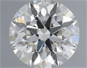 Natural Diamond 0.40 Carats, Round with Excellent Cut, I Color, SI2 Clarity and Certified by IGI