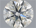 Natural Diamond 0.40 Carats, Round with Very Good Cut, I Color, SI2 Clarity and Certified by IGI