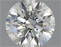 Natural Diamond 0.43 Carats, Round with Excellent Cut, J Color, SI2 Clarity and Certified by IGI