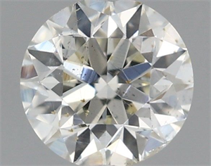 Picture of Natural Diamond 0.40 Carats, Round with Very Good Cut, J Color, SI2 Clarity and Certified by IGI