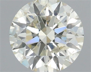 Picture of Natural Diamond 0.40 Carats, Round with Excellent Cut, J Color, I1 Clarity and Certified by IGI