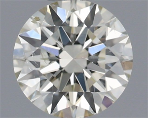 Picture of Natural Diamond 0.40 Carats, Round with Excellent Cut, K Color, SI1 Clarity and Certified by IGI