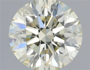 Picture of Natural Diamond 0.42 Carats, Round with Excellent Cut, L Color, VS1 Clarity and Certified by IGI