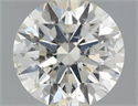 Natural Diamond 0.40 Carats, Round with Excellent Cut, K Color, I1 Clarity and Certified by IGI