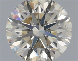 Foto Diamante Natural 0.40 quilates, Redondo , Color L, claridad SI1 y certificado IGI de