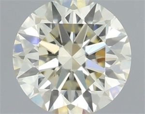 Picture of Natural Diamond 0.40 Carats, Round with Excellent Cut, N Color, SI1 Clarity and Certified by IGI