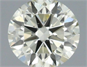 Natural Diamond 0.40 Carats, Round with Excellent Cut, M Color, VS2 Clarity and Certified by IGI
