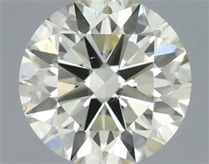 Picture of Natural Diamond 0.40 Carats, Round with Excellent Cut, M Color, VS2 Clarity and Certified by IGI
