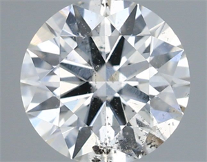 Picture of Natural Diamond 0.51 Carats, Round with Excellent Cut, E Color, SI2 Clarity and Certified by IGI