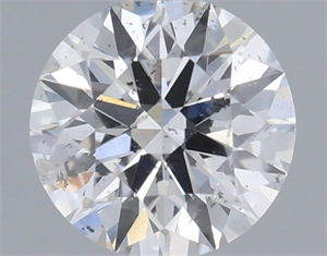Picture of Natural Diamond 0.50 Carats, Round with Excellent Cut, F Color, SI2 Clarity and Certified by IGI