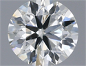 Natural Diamond 0.51 Carats, Round with Excellent Cut, G Color, I1 Clarity and Certified by IGI