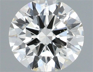 Picture of Natural Diamond 0.50 Carats, Round with Excellent Cut, H Color, SI1 Clarity and Certified by IGI