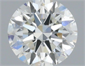 Natural Diamond 0.50 Carats, Round with Excellent Cut, H Color, SI1 Clarity and Certified by IGI